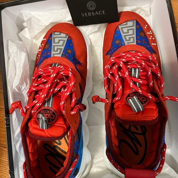 Versace logo platform sneaker size EU 44 - Picture 3 of 7